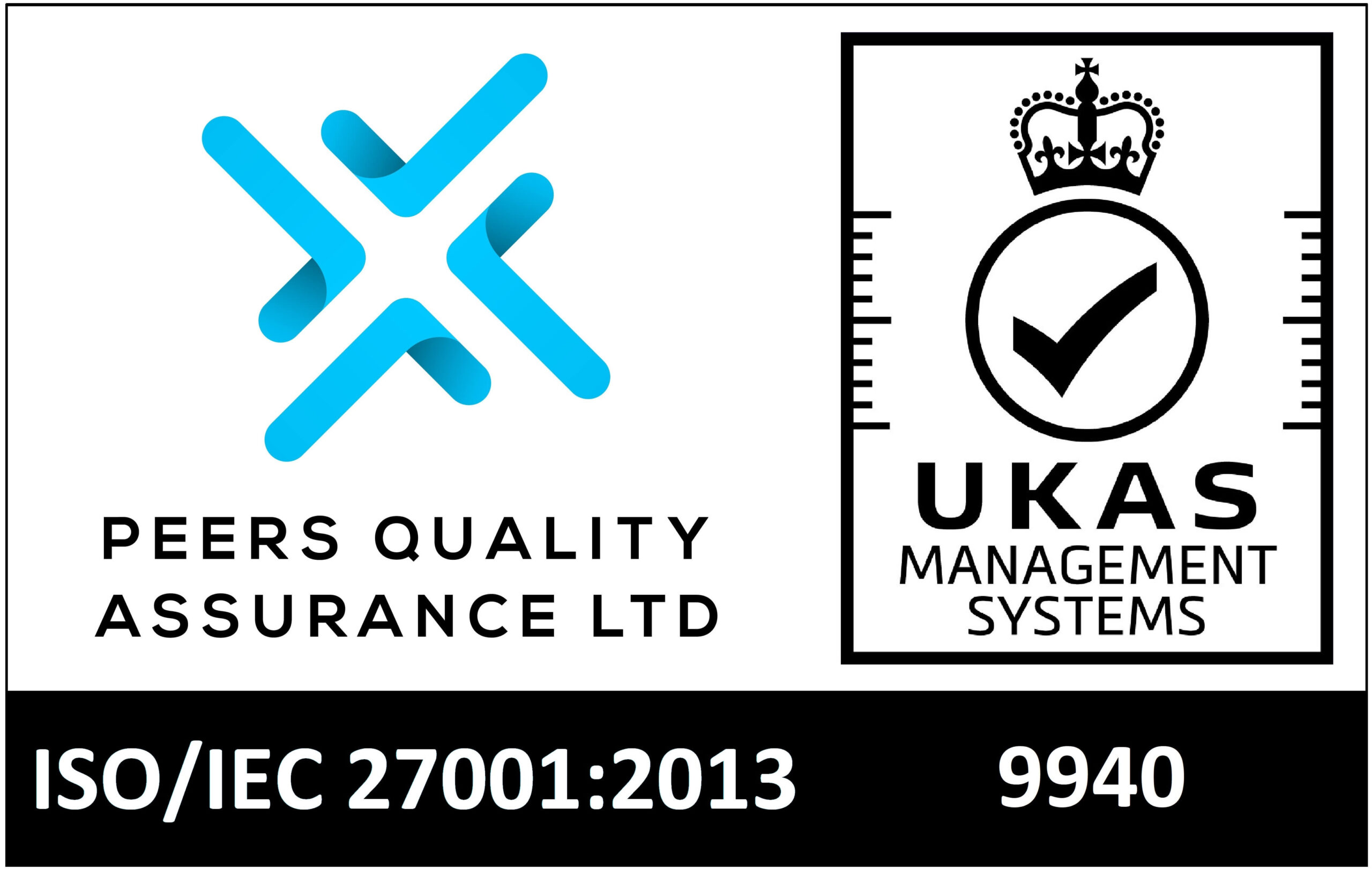 Peers Quality Assurance ISO 27001 Logo